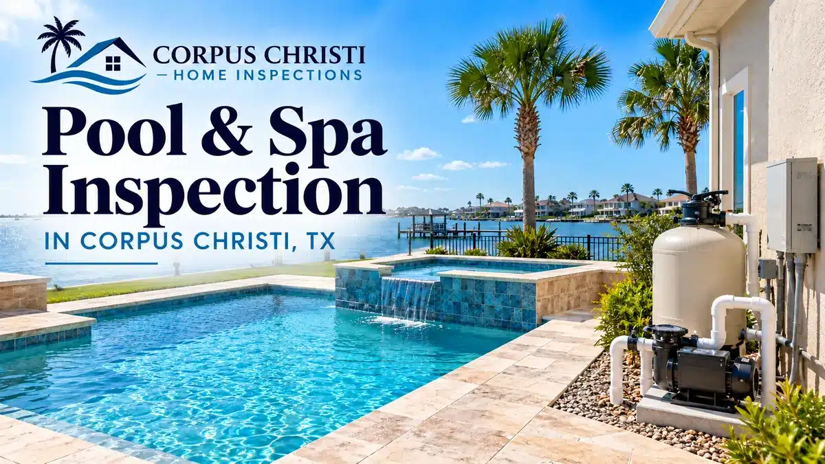 Pool and spa inspection in Corpus Christi, TX